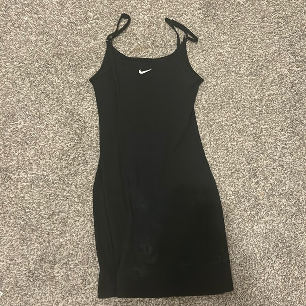 Nike strap black dress